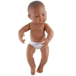 Anatomically Correct Newborn Doll, 15.75 In, Hispanic Girl