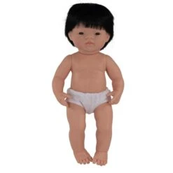 Anatomically Correct Baby Doll, 15in Asian Boy