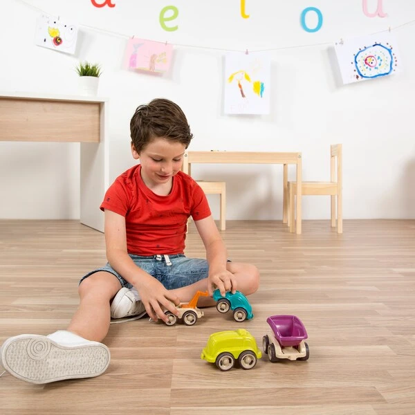 Eco Minimobil 4.25in Toy Cars 4 Eco Minimobil 4.25in Toy Cars - Image 2