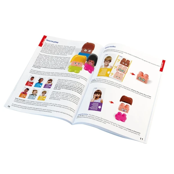 Emotiblocks, Interchangable Emotion Blocks, 18 Pieces 9 Emotiblocks, Interchangable Emotion Blocks, 18 Pieces - Image 7