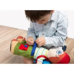 Multicultural Fastening Dolls, Caucasian Boy -Miniland Educational Educators20Resource MLE96317xx1