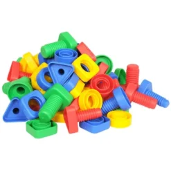 Miniland Edutional Nuts, Bolts And Pattern Cards Class Set