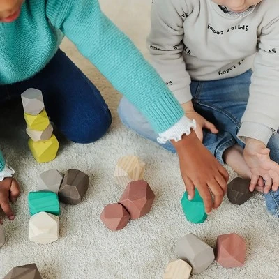 Miniland Towering Wooden Stones 3 Miniland Towering Wooden Stones
