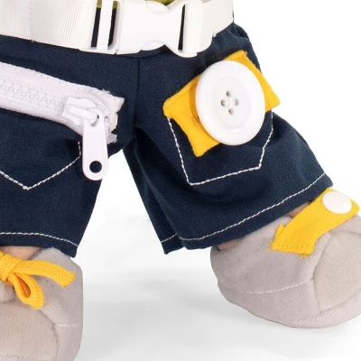 Miniland Fastening Learn To Dress 15" Doll - Male 4 Miniland Fastening Learn To Dress 15" Doll - Male - Image 2