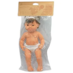 Miniland Educational Anatomically Correct 15" Baby Doll, Down Syndrome Boy, Brown Hair -Miniland Educational GUEST 60103dc3 4561 4968 816c f44474a1c565