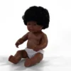 Miniland Educational Anatomically Correct 15" Baby Doll, Girl, Black Hair -Miniland Educational GUEST 65962895 3b8e 421b bb85 a1149f508236