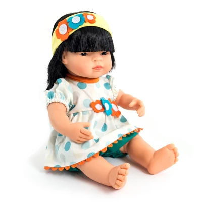 Miniland Educational Doll Clothes, Summer Outfit With Headband, 15" Dolls 4 Miniland Educational Doll Clothes, Summer Outfit With Headband, 15" Dolls - Image 2