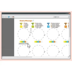 Miniland Educational Send A Message Game