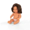 Miniland Educational Anatomically Correct 15" Baby Doll, Girl, Brunette Hair -Miniland Educational GUEST b1c494a5 492e 4e35 9026 6e4941e1165a