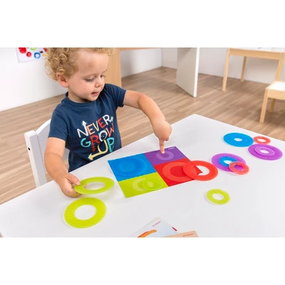 Miniland Educational Translucent Math Color Rings 4 Miniland Educational Translucent Math Color Rings - Image 2