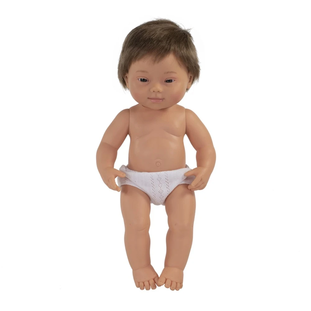 Anatomically Correct 15" Baby Doll, Down Syndrome Boy 3 Anatomically Correct 15" Baby Doll, Down Syndrome Boy