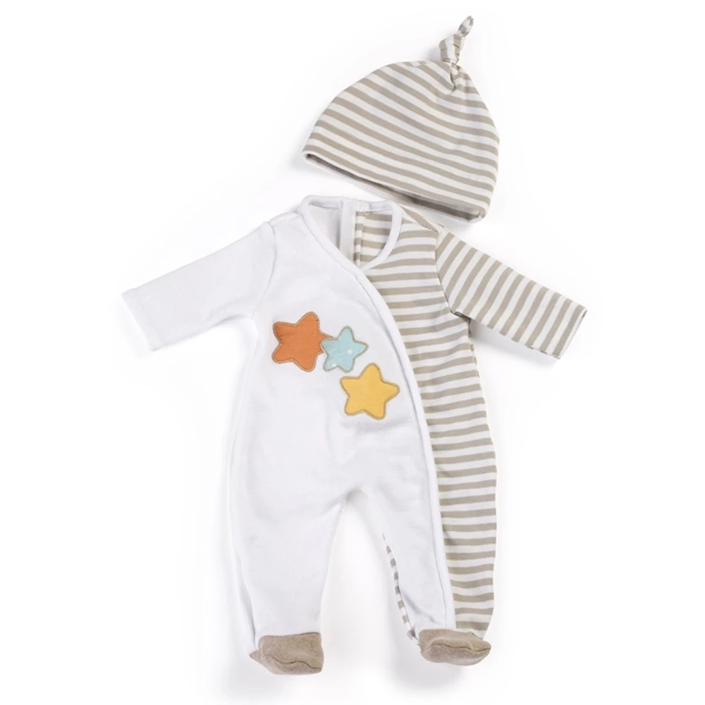 Gender Neutral Doll Pajamas For 15" Dolls 3 Gender Neutral Doll Pajamas For 15" Dolls