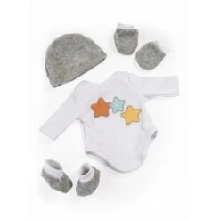 Gender Neutral Doll Layette Set For 15" Dolls