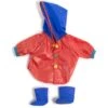 Doll Clothes, Rain Coat & Boots -Miniland Educational MLE31556 L