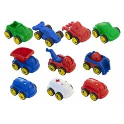 Miniland Minimobil: Go & Jobs 1/4in 10 Pieces